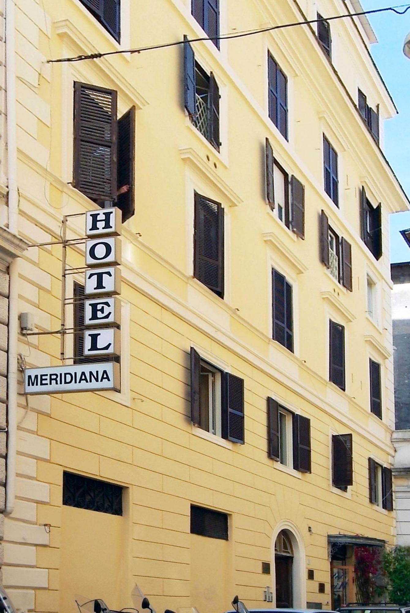 Hotel Meridiana Roma Exterior foto